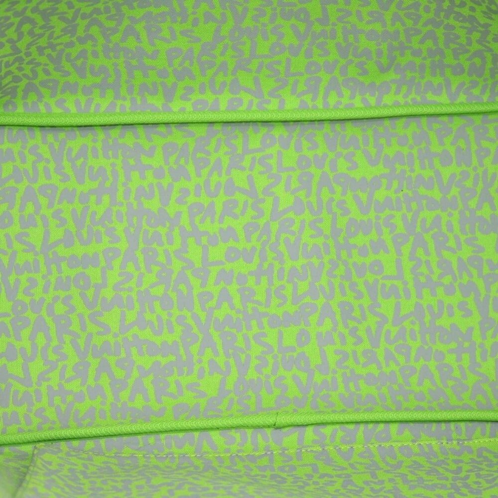 LOUIS VUITTON Monogram Graffiti Neverfull GM Tote Bag Vert M93703 LV Auth 29... - Picture 10 of 15